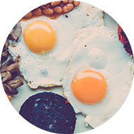 sunny side up egg